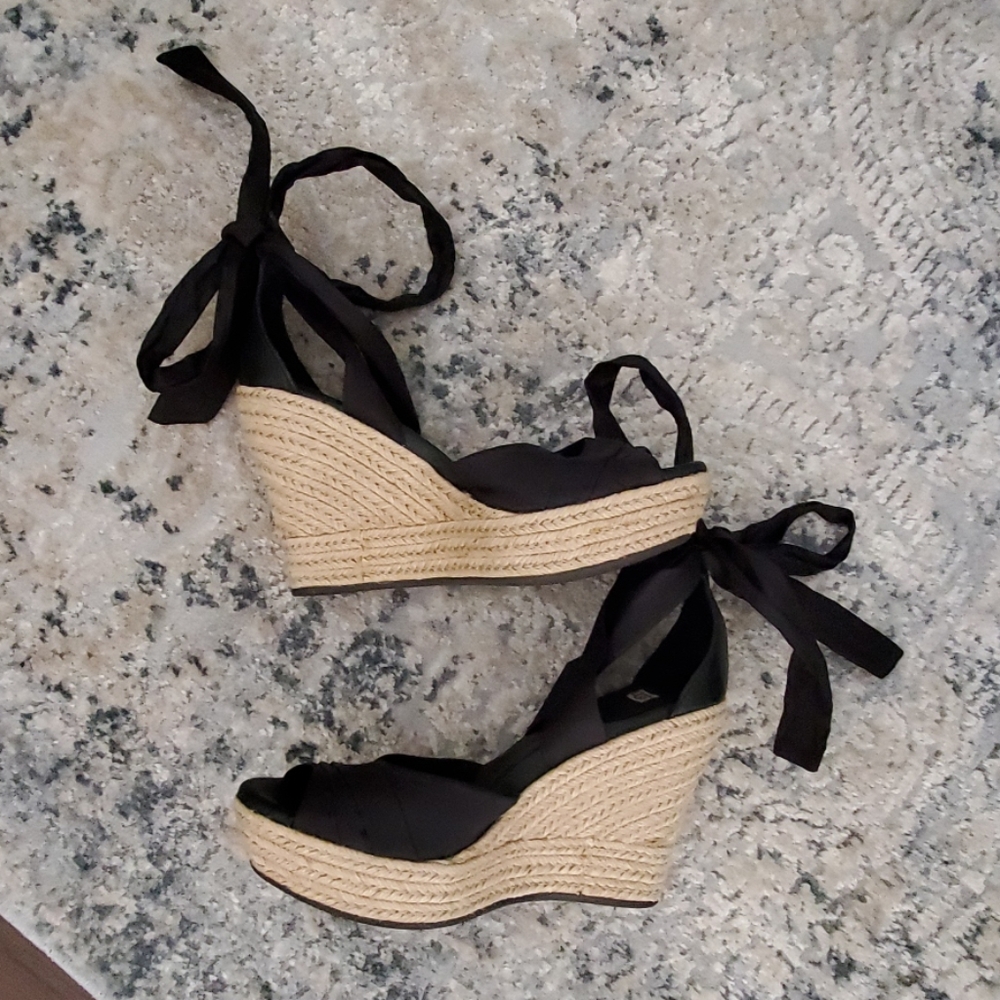 UGG wedge espadrille sandals